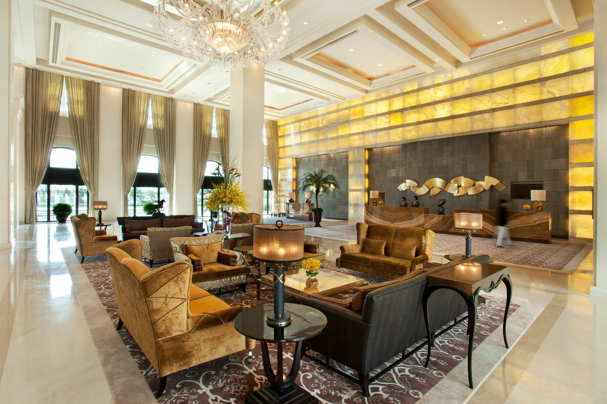 Tianjin Goldin Metropolitan Polo Club Hotel Xiqing Wnętrze zdjęcie